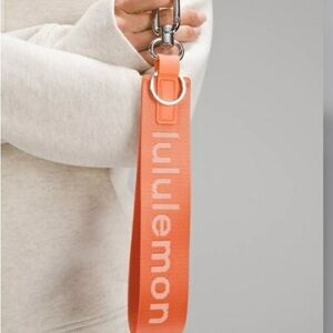 Lululemon never lost key chain